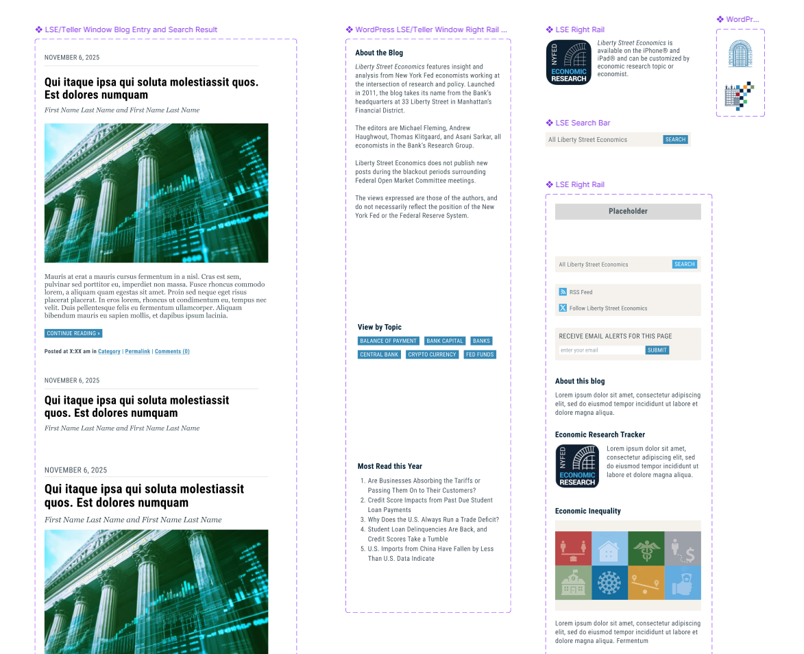 Design system component library screen grab